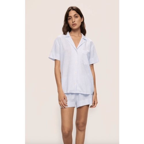 Nautico Shortie Short PJ Set – Eberjey