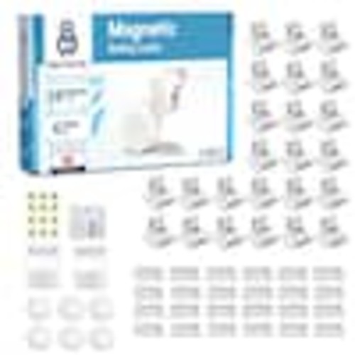 BABY PROOF ME Magnetic Safety Lock Kit (24 Locks + 6 Keys) BPM-MSLK024