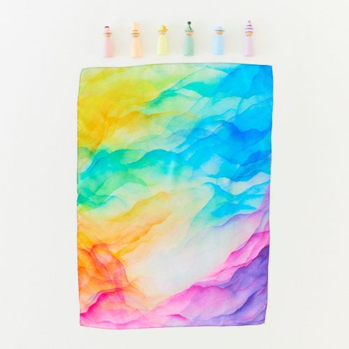 Watercolor Playsilks in the Mail – Sarah's Silks