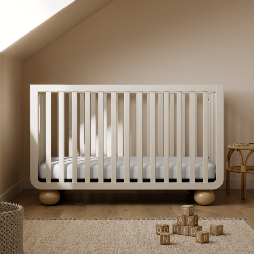 Storkcraft Amalfi Deluxe 5-In-1 Convertible Crib With Bonus Toddler Guardrail & Reviews | Wayfair