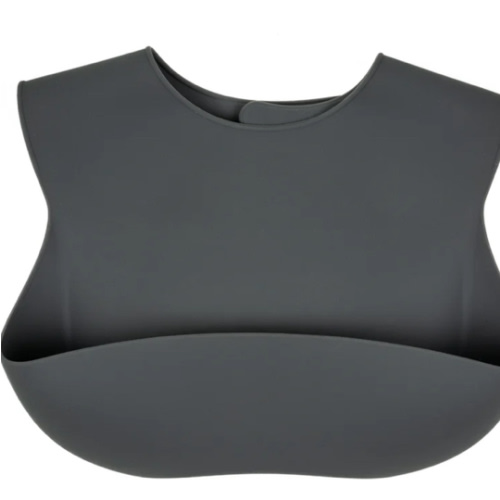 Munch Bib - Dusty Grey