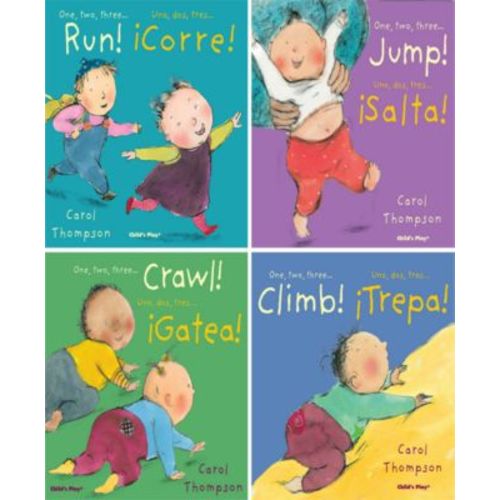 Little Movers Bilingual Books, Set of 4