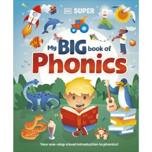 DK Super Phonics My Big Book of Phonics - (Hardcover)