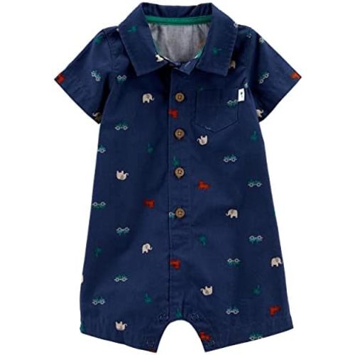 Carter's Baby Boys' One Piece Short Sleeve Romper