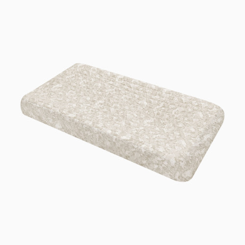 Crane Baby Cotton Quilted Change Pad Cover - Willow