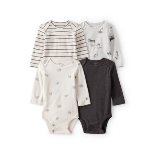 Baby Boys Bodysuits Set - 4 Pack