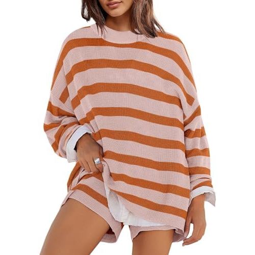 Panadila Womens Striped Lounge Set 2 Piece Pajama Sets