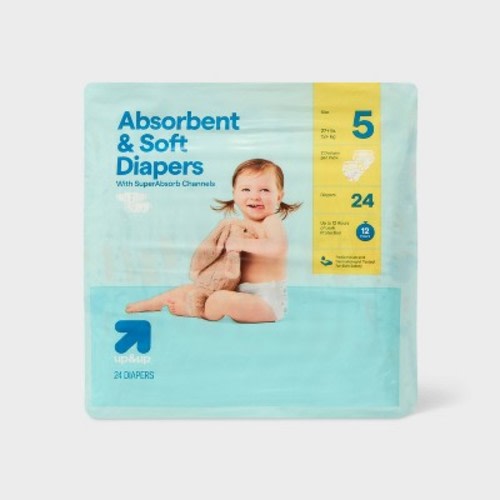 Disposable Diapers - Size 5 - 24ct - up&up™