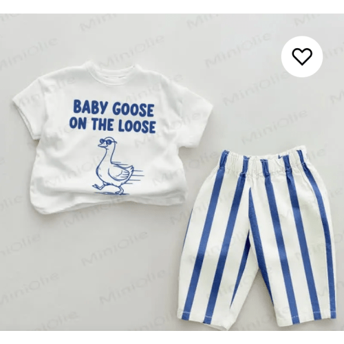 Baby Goose on the Loose outfit