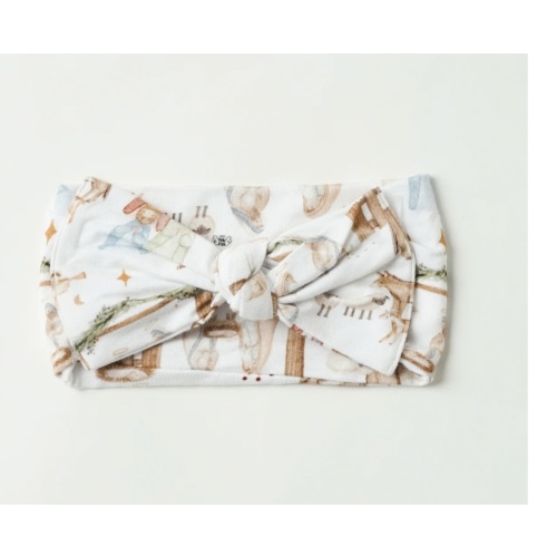 The First Noel Headband Bamboo – Holy Pals
