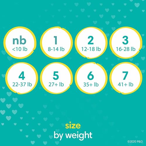 Diapers Newborn/Size 1 (8-14 lb), 164 Count - Pampers Swaddlers Disposable Baby Diapers, Enormous Pack (Packaging May Vary) - Size 1 (164 Count)