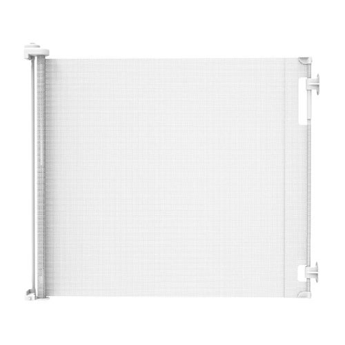 Perma Child Safety Retractable Baby Gate - Mesh Dog & Pet Gate for Stairs