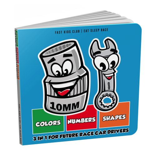 3 in 1 Colors Number Shapes Book