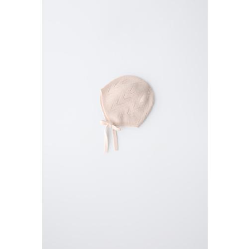 COTTON WOOL BLEND BONNET - Light beige | ZARA United States