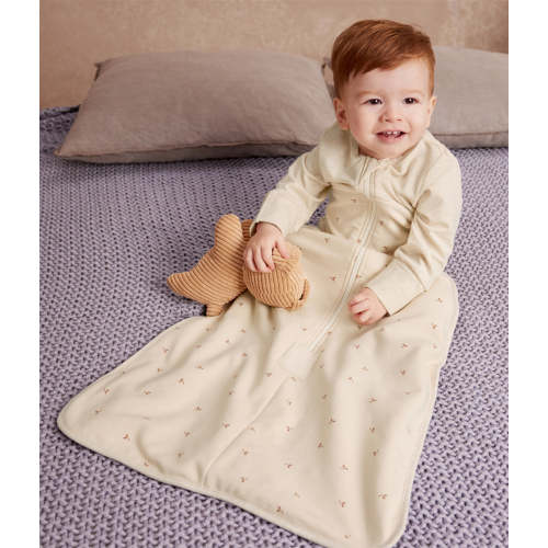Sleep Bag Long Sleeve 1.5 TOG Cotton Oatmeal Twigs