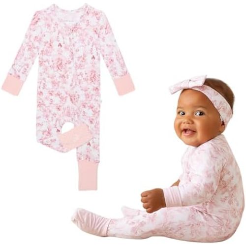Posh Peanut Convertible Baby Sleepers - Boys and Girls Footless Baby Pajamas with 2 Way Zipper for Easy Diaper Changes