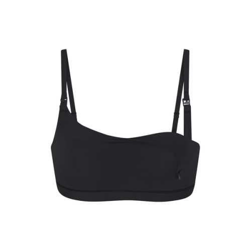 SKIMS FITS EVERYBODY MATERNITY NURSING SCOOP BRALETTE | ONYX