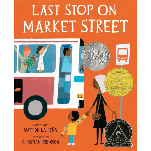 Last Stop on Market Street a book by Matt de la Peña and Christian Robinson - Bookshop.org US