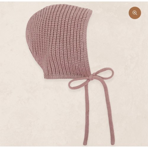 Knit Bonnet - Mauve