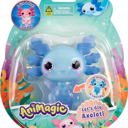 Animagic Let's Glo Axolotl Blue