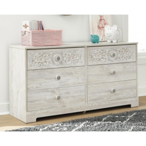Paxberry 6 Drawer 53" Dresser