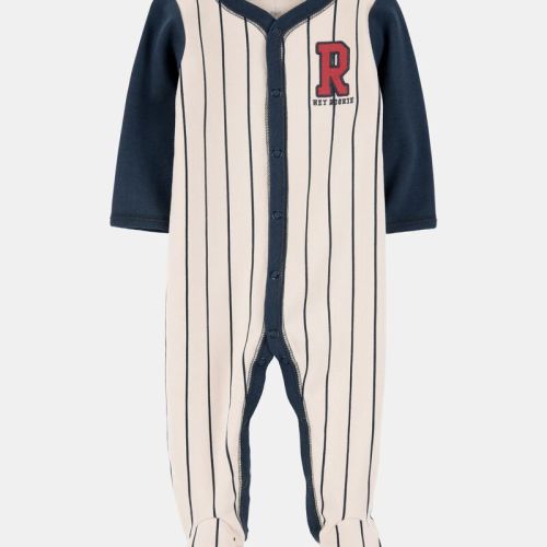 Baby Boy Baseball Rookie Snap-Up Cotton sleeper Pyjamas | Carter’s Oshkosh Canada