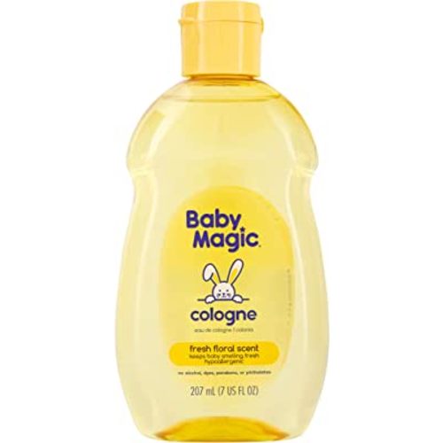 Baby Magic Cologne Hypoallergenic & Alcohol-Free Free of Parabens, Phthalates, Sulfates and Dyes Fresh Floral Scent 7 Fl Oz