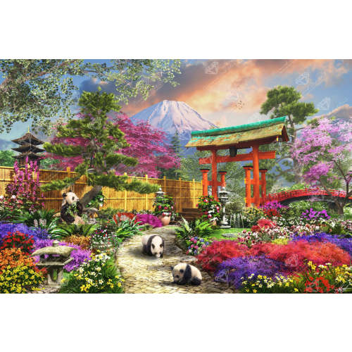 Fuji Flora — 41.3" x 27.6″ (105cm x 70cm) / Square with 66 Colors including 3 ABs / 115,232