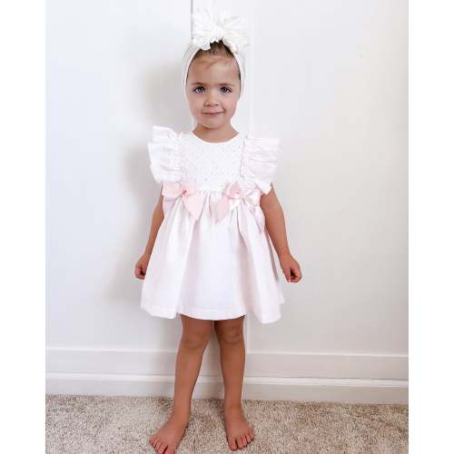 Spanish Frill Sleeve Dress – Ella Marina Baby