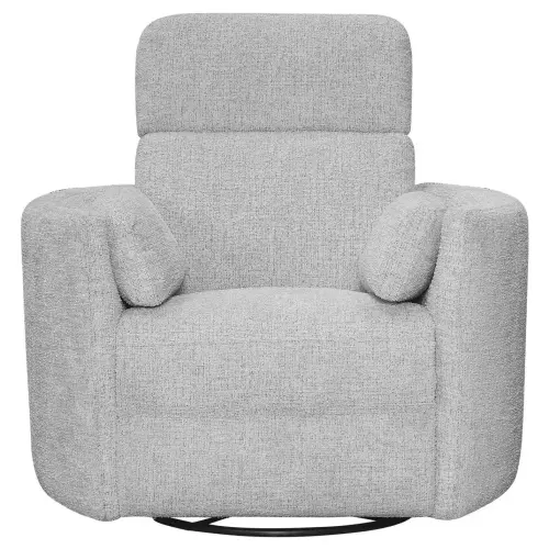 Radius Angora Linen Manual Swivel Recliner From Parker Living | Coleman Furniture