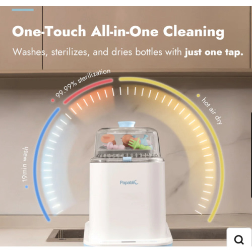 Baby Bottle Washer Sterilizer and Dryer All in One Bottle Cleaner
