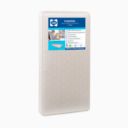Sealy Flexcool 2-Stage Crib and Toddler Mattress - Starlights