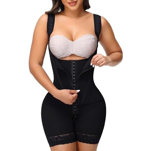M MYODRESS Fajas Colombianas Moldeadoras Shapewear Tummy Control Faja Body Shaper Postpartum Post Surgery Compression Garment