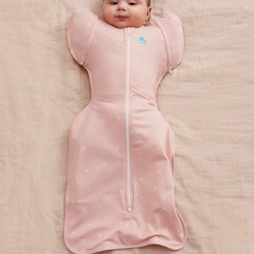 Swaddle Up™ Transition Bag 1.0 TOG Cotton Powder Pink Twinkle