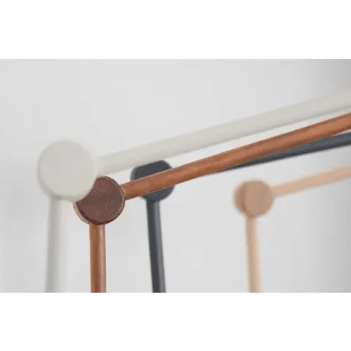 Black Wooden Crib Mobile Arm, Adjustable Mobile Holder for Crib and Desk Rotating Baby Mobile Hanger Nursery Decoration (Vintage)