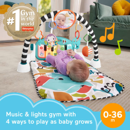 Glow and Grow Kick & Play Piano Gym | Liliplum Kids