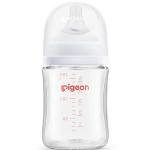 Pigeon Nurture & Nest Wide-Neck Anti-Colic Glass Baby Bottle with Nipple - 5 fl oz