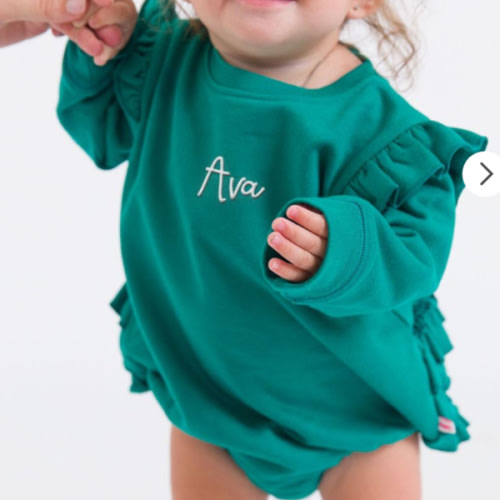 Sweatshirt Bubble Romper