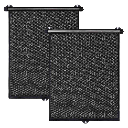 Disney Baby by J.L. Childress Car Window Sunshade - 2PK, Roller Shades Compatible with All Vehicles