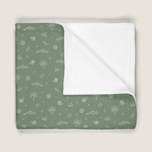 Adventures of the Fellowship, Soft Fleece Baby Blanket