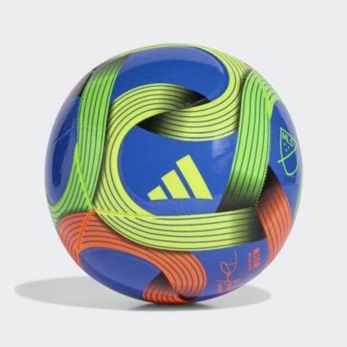 Adidas MLS Club Soccer Ball Size 4 - Blue/Green