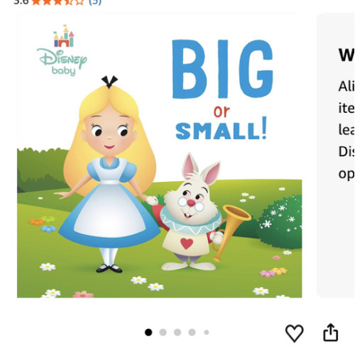 Big or Small! (Disney Baby: Alice in Wonderland)