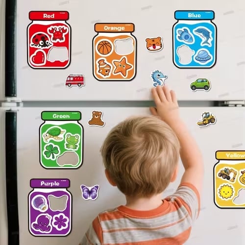 10pcs refrigerator magnets back colorful - Temu