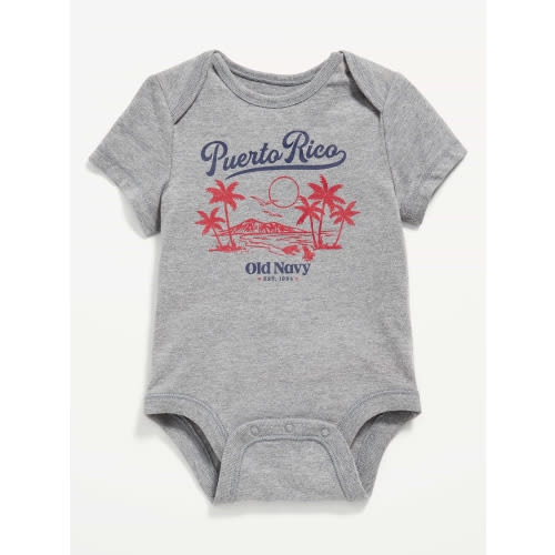 Short-Sleeve Graphic Bodysuit for Baby