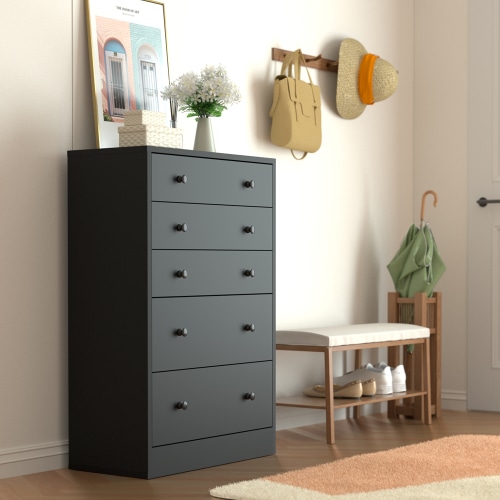 Dresser with changing table