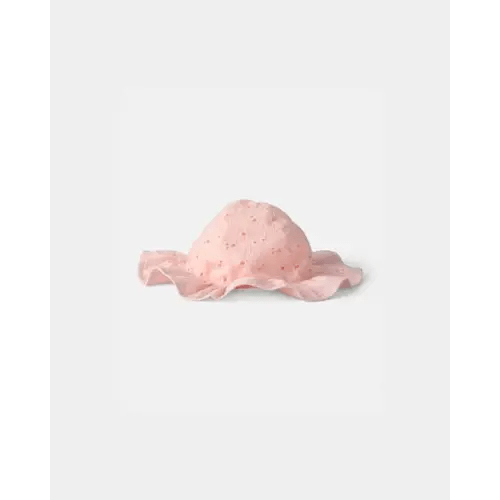 Baby Girl Floral Sunhat - Pink | Carter's