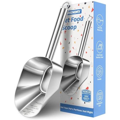 1PCS 1Cup(240ml) Dog Cat Food Scoop, Measuring Cup for Pets & Kitchen