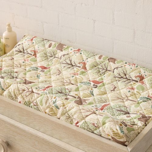 Woodland Creatures Changing Pad Cover