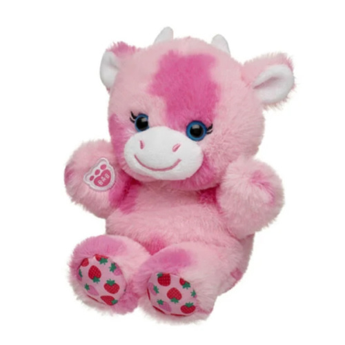Mini Beans® Strawberry Cow Stuffed Animal | Build-A-Bear®