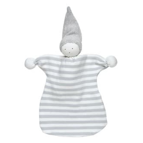 Under the Nile Sleeping Lovey Doll - Grey Stripe